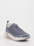 Gabor Comfort – Sneaker aus Textil in Blaugrau