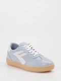 Andrea Conti - Sneaker aus Kalbleder in blau