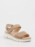Ganter – Komfortsandale aus Nubukleder Beige