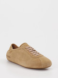 Candice Cooper – Sneaker aus Veloursleder beigebraun
