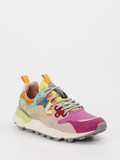Flower Mountain – Sneaker aus Veloursleder/Textil multicolor