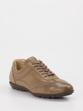 Konstantin Starke – Sneaker aus Kalbleder mittelbraun