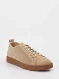 Konstantin Starke – Sneaker aus Veloursleder beige