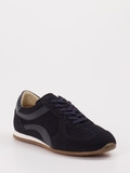Konstantin Starke – Sneaker aus Veloursleder Dunkelblau