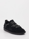 UGG – Sneaker aus Veloursleder Schwarz