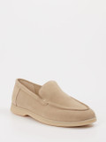 Konstantin Starke – Loafer aus Veloursleder beige