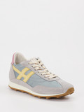 Hogan – Sneaker aus Veloursleder und Textil Pastell