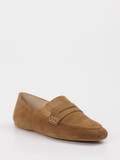 Konstantin Starke – Loafer aus Veloursleder cognac