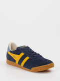 Gola – Retro-Sneaker aus Veloursleder Dunkelblau