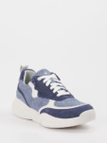 XSENSIBLE – Sneaker aus Leder im Denim-Look