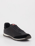 Camper - Sneaker aus Velour/Leder in schwarz