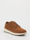 Timberland – Schnürschuh aus Nubukleder Cognacbraun