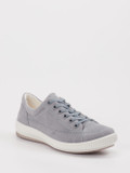 Legero – Sneaker aus Veloursleder in Taubenblau