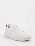 Ecco - Sneaker aus Kalbleder in weiß