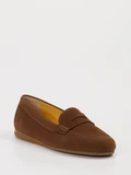 Truman's - Slipper aus Veloursleder in braun