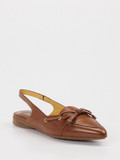 Truman's – Slingback-Slipper aus Lammleder cognac