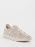 Gabor Comfort – Sneaker aus Veloursleder Beigegrau