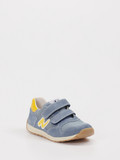 Naturino – Klettsneaker aus Veloursleder Jeansblau