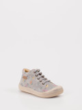 Naturino – Sneaker aus Veloursleder mit Blumenprint