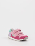 Naturino – Klettsneaker aus Veloursleder Rosa