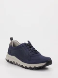 rollingsoft - Sneaker aus Nubukleder in blau