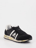 Premiata – Sneaker aus Veloursleder Schwarz