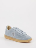 Blauer – Sneaker aus Veloursleder Hellblau