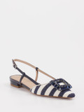 Konstantin Starke – Slingback-Ballerinas aus Textil