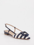 Konstantin Starke – Slingback-Ballerinas aus Textil