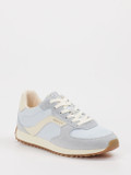 Gant – Retro-Sneaker aus Veloursleder/Textil hellblau