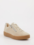 Ganter - Sneaker aus Veloursleder in beige