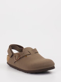 Birkenstock – Clogs aus Synthetik in Taupe