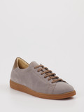 Ralph Harrison – Sneaker aus Veloursleder Steingrau