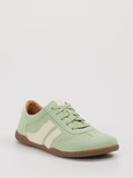 Josef Seibel – Barfußschuh aus Veloursleder grün