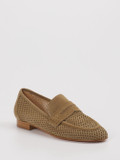 Konstantin Starke – Slipper aus Veloursleder braun