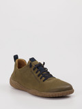 Josef Seibel – Sneaker aus Leder Olivgrün