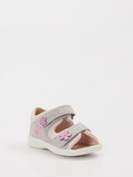 Superfit – Klettsandalen aus Veloursleder Hellgrau