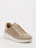 Ambitious – Sneaker aus Veloursleder Taupe