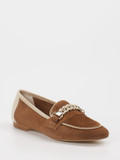 Konstantin Starke – Slipper aus Veloursleder braun