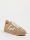 Gant – Sneaker aus Veloursleder Beige