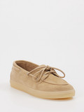 Copenhagen – Bootsschuh aus Veloursleder beige