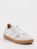 Ralph Harrison Classic – Sneaker aus Metallic Leder silber