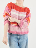 DawnxDare – Pullover aus Strick korallrot