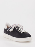 Hassia – Sneaker aus Veloursleder Blau