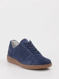 Semler - Sneaker Steffi aus Veloursleder in blau