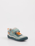 Affenzahn – Kinder-Sneaker aus Veloursleder grün