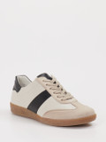 Semler – Sneaker aus Veloursleder beige