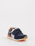 Bisgaard – Klett-Sneaker aus Veloursleder Navy