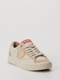 Palladium – Sneaker aus Kalbleder Beige