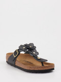Birkenstock - Zehentrenner Gizeh Flowers aus Leder